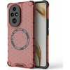 Hybridný kryt Honeycomb na Honor 200 Pro 5G - Červená
