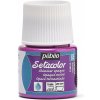 Pébéo Setacolor opaque farba na textil 65 shimmer purple 45 ml