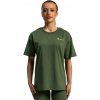 Dámske tričko GymBeam Strix Women‘s Lunar Oversized Tee Cedar Green M