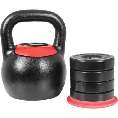 Gorilla Sports Kettlebell s nastaviteľnou hmotnosťou 16- 24 KG 16 kg