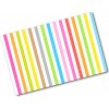 Doska na krájanie zo skla Farebné pásky 80x52 cm
