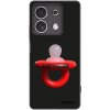 Picasee silikónový čierny obal pre Xiaomi Redmi Note 13 4G - Le Dudel