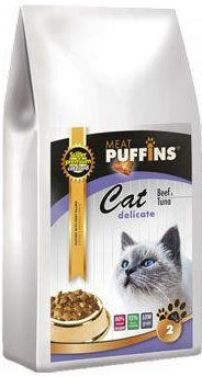 Puffins Cat Delicate Beef&Tuna 2 kg