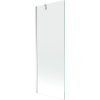 Mexen Next, vaňová zástena 1-krídlová 70 x 150 cm, fixné krídlo, 6 mm číre sklo, chrómový profil, 895-070-000-00-00-01
