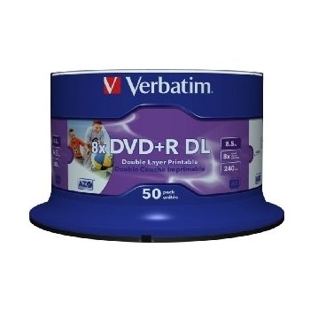 Verbatim DVD+R 8,5GB 8x, 10ks od 13,8 € - Heureka.sk