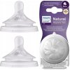 Avent Philips cumlík Natural Response 6 na kašu 2 ks transparentni