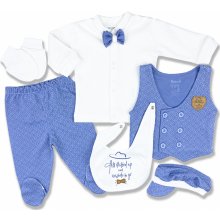 Miniworld 6dielny kojenecký set Móda modrý