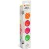 PRIMO temperové farby FLUO 6 x 25 ml
