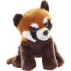 Panda červená plyšová 18cm