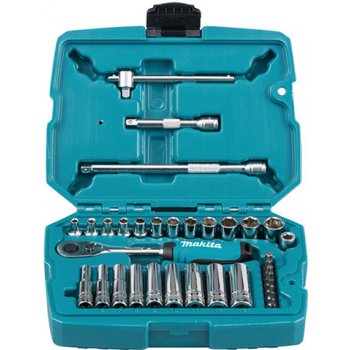 Makita B-65567 Gola sada s račňou 1/4 " 34 ks