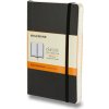 Moleskine Zápisník - mäkké dosky A6, linajkový, čierny