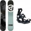 Gravity Contra 24/25 pánsky snowboard + Raven RAGE Fastec FT360 black viazanie - 159 cm + L (EU 41-44) - černé