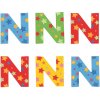 Bigjigs Toys Hviezdičkové písmenko N