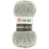 YarnArt Merino De Luxe 50 282 sivá