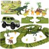 KIK KX4399 Závodná dráha dinosaury auta sada 240 ks