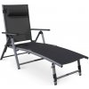 Rauman Záhradné ležadlo Rubino, čierna / sivá