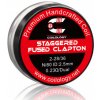 Coilology predmotané špirálky Staggered Fused Clapton Ni80 0,23ohm