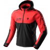 KABÁT REBELHORN SLASH ČIERNA/ČERVENÁ SOFTSHELL X