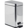 Aqualine Simple Line - Odpadkový kôš, 5 l, leštená nerezová GAQ005