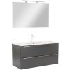 Vario Trim 100 kompletný kúpeľňový nábytok antracit-antracit