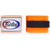 Boxerské bandáže Fairtex Handwraps 455 cm orange (450 cm)