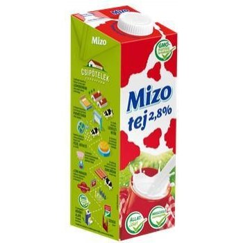 Mizo Trvanlivé mlieko s uzáverom 2,8% 1 l od 2,09 € - Heureka.sk