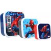 Spider-man Svačinový box Spiderman 3v1 Lets Eat!