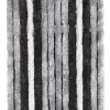 Dekoratívny záves proti hmyzu na dvere karavanu Brunner, 56x175 cm farba antracitová/svetlosivá/strieborná