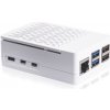 52Pi Puzdro pre RPi 5 s aktívnym chladením Armor lite V5 white