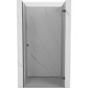 Mexen Lunar-B sprchové dvere pravé výklopné 55 cm, priehľadné, brúsený gun gray - 832-055-000-66-00-P