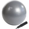 Masážní gymnastický míč HMS YB03N 65 cm šedý