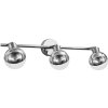 PREZENT 65027 BOLS 3xG9/33W, CHROME/CHROME-CLEAR