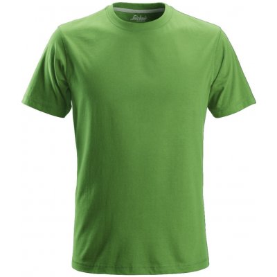Snickers Workwear triko Classic s krátkým rukávom světle zelené