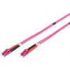 Digitus DK-2533-07-4 Fiber Optic Patch Cord, LC to LC, Multimode OM4 - 50/125 µ, Duplex Length 7m
