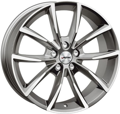 AUTEC Astana 8x19 5x114,3 ET42 titan silver