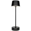 SONIA STOLNÁ LAMPA 3W ČIERNA SO STMIEVAČ A BATÉRIA