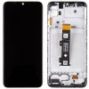 Motorola Moto E20 LCD displej + dotyková plocha + rám čierna - originál 5D68C19457, 5D68C19457RR