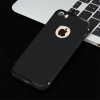 Mäkký silikónový kryt na iPhone 5/5s/SE - matná čierna
