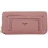 Dámska kožená peňaženka / peračník Lagen Pari Peach