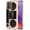 Gumený 3D kryt na Moto G84 - Retro Rádio