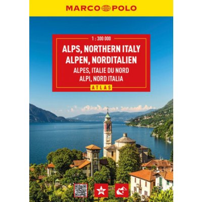 MARCO POLO Reiseatlas Alpen, Norditalien 1:300.000