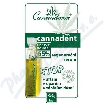 Cannaderm Cannadent regeneračné sérum 10 x 1,5 ml