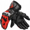 Športové motocyklové rukavice SHIMA RS-3 RED FLUO pánske, kožené DARČEKY