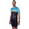 Pánsky cyklistický dres Kilpi CORRIDOR-M svetlo modrá L