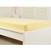 Textilomanie Froté plachta do detskej postieľky EXCLUSIVE 70x140 cm svetlo žltá