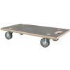 Walteco Transportná plošina 575x290 mm pre tvrdé podlahy, preglejková doska 18 mm, priemer koliesok 80 mm bez bŕzd, nosnosť 450 kg, FSC® , 51890