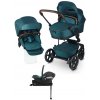 Easywalker Harvey5 Premium 3v1 Jade Green Hlboká vanička Cybex Aton B2 i-Size Základňa k autosedačke
