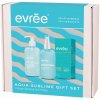 Evree Aqua Sublime sada: hĺbkovo hydratačný ľahký krém-gél na tvár, 200 ml + mliečny tonik sérum esencia, 200 ml + intenzívne hydratačný bohatý krém na tvár, 45 ml