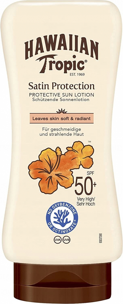 Hawaiian Tropic Satin Protection opaľovacie mlieko SPF50+ 180 ml