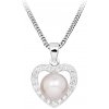 Silver Cat Strieborný náhrdelník s pravou perlou SC621